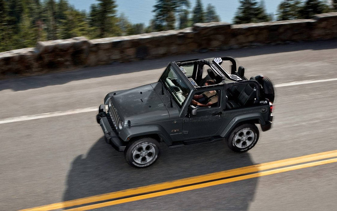 Jeep Wrangler Unlimited Rubicon Hard Rock Convertible 2017 SUV Drive